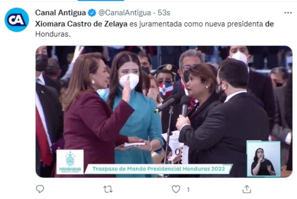 Destacando algunos de sus hitos: así informó el mundo la asunción de Xiomara Castro