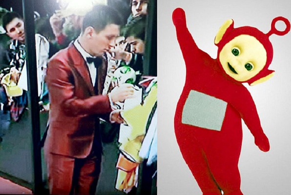 Los memes por el traje de Messi en la gala del Balón de Oro