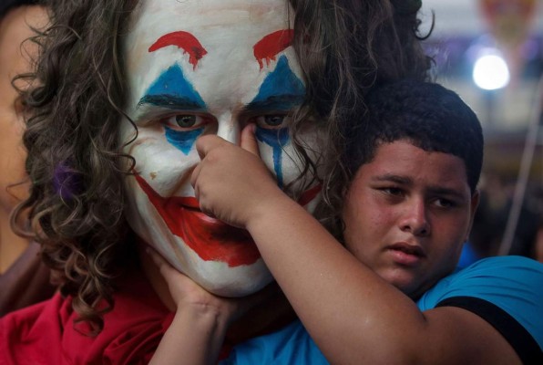 Trump, Greta y Joker, los protagonistas del Carnaval de Recife, Brasil
