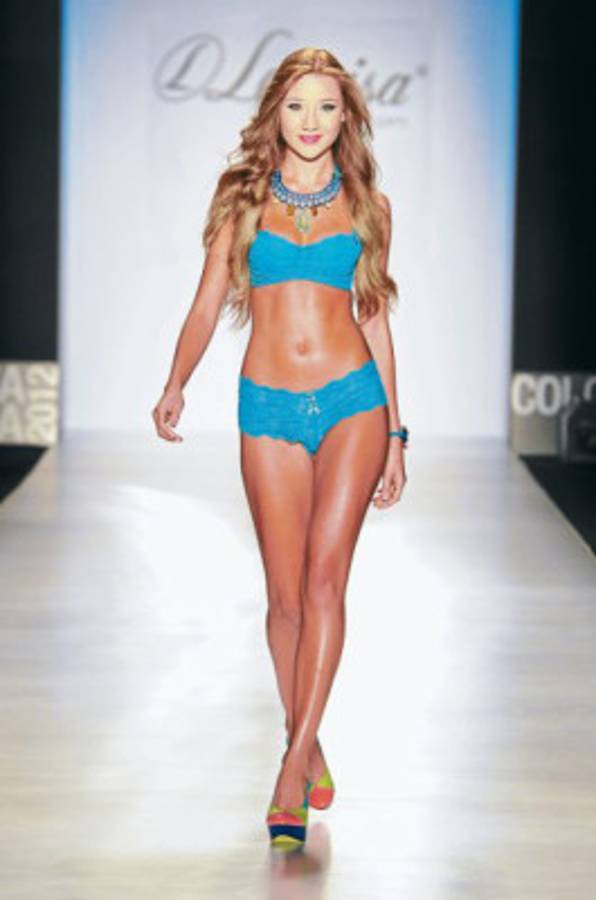 Leonisa llena de sensualidad la pasarela
