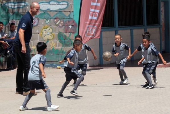 Motagua anota doblete en Escuelas Amigables con el Ambiente