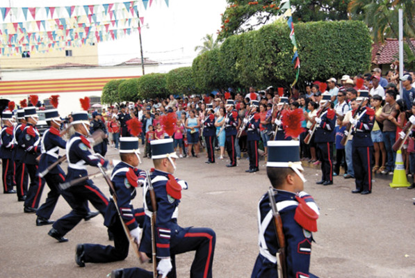 Inauguran la feria patronal en la ciudad de Juticalpa