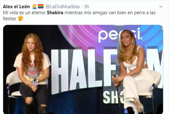 Los memes que dejó el look de Shakira previo al Super Bowl