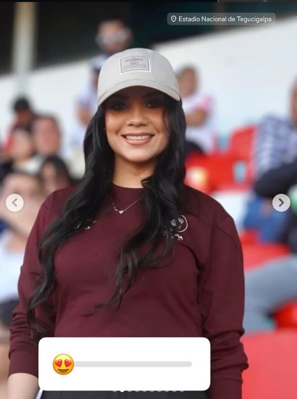 Fernanda Osorio, la bella y fiel aficionada del Olimpia: No me gusta ver partidos por la TV