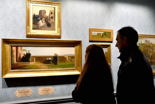 Los Macchiaioli, unidos en el Claustro de Roma