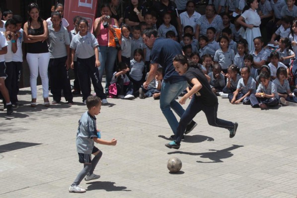 Motagua anota doblete en Escuelas Amigables con el Ambiente