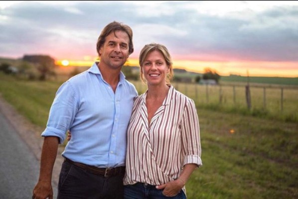 Hermosa y elegante, así es Lorena Ponce de León, la primera dama de Uruguay