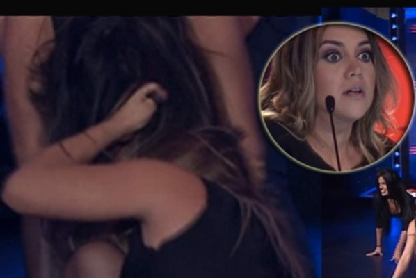 Concursantes se agreden en vivo en un concurso de talento &nbsp;&nbsp;