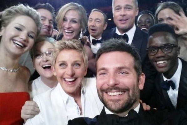 El selfie de Ellen DeGeneres en los Oscar estalla Twitter