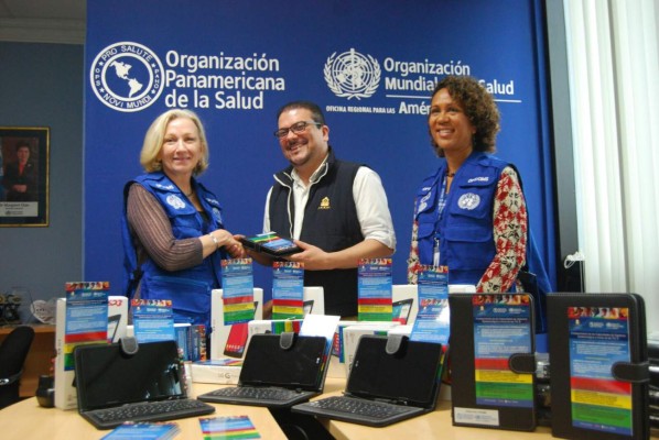 OMS hace donación de equipo tecnológico a la Secretaría de salud valorada en 305 mil lempiras