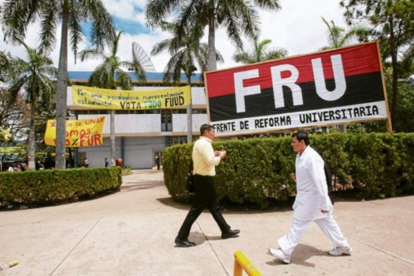 Surge división estudiantil en la UNAH
