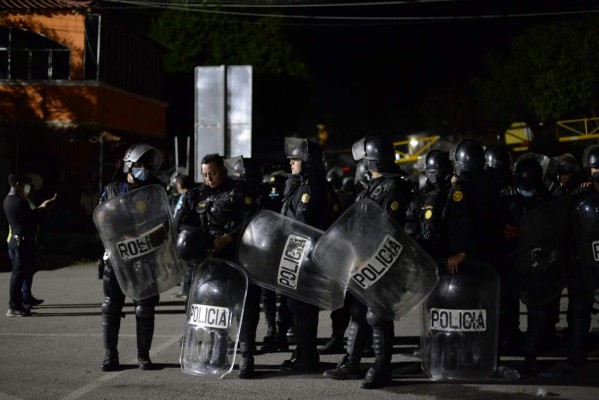 Niños, discapacitados y ancianos, los otros integrantes de la caravana migrante
