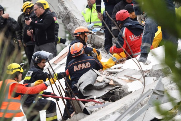 Desgarradoras imágenes: Albania llora a sus muertos producto de potente sismo