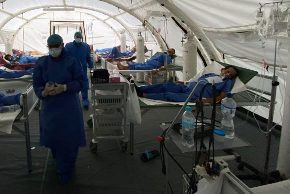 FOTOS: Guayaquil, sin espacio para enfermos y muertos por Covid-19&nbsp;&nbsp;