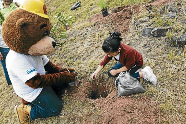 Escuelas Amigables deja su huella ecológica en la capital