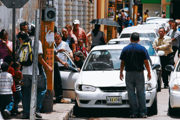 Retirarán buses y taxis del centro histórico de Tegucigalpa