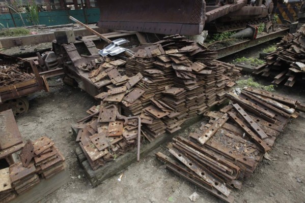 Solo dos locomotoras quedan del Ferrocarril Nacional de Honduras