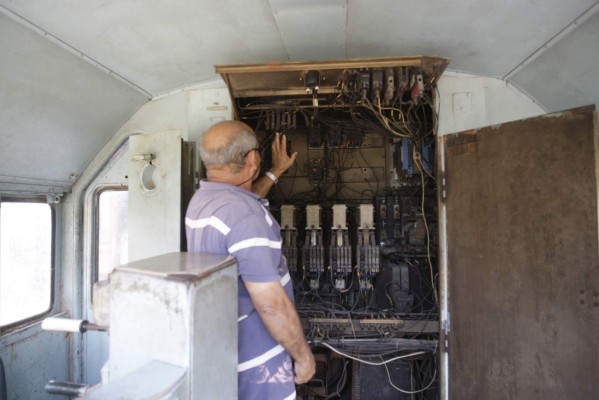 Solo dos locomotoras quedan del Ferrocarril Nacional de Honduras
