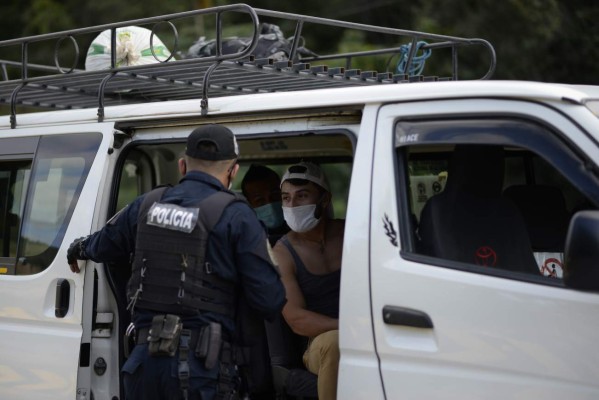 Niños, discapacitados y ancianos, los otros integrantes de la caravana migrante
