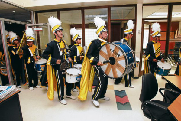 La mejor banda del desfile trajo su ritmo a EL HERALDO