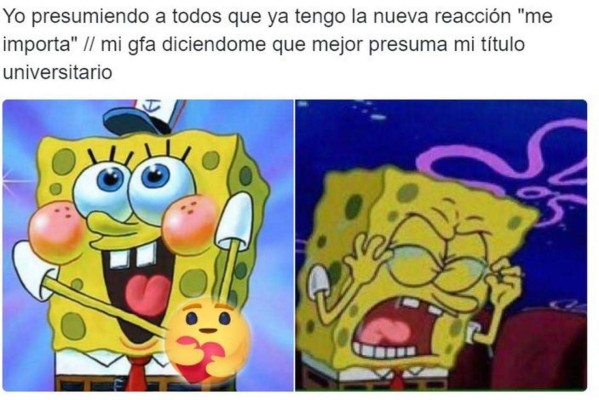 'Me importa', la nueva reacción de Facebook que deja graciosos memes