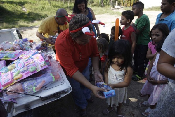 Honduras: Fiesta navideña en carpintero