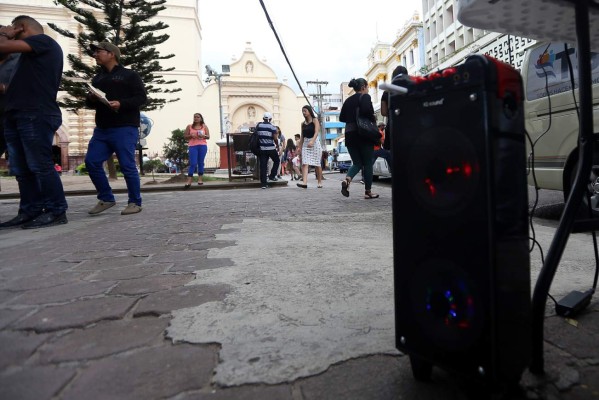 Contaminación sónica en la capital permanece al límite
