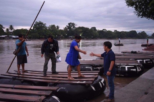 Las dramáticas imágenes que ha dejado a su paso la caravana migrante de hondureños