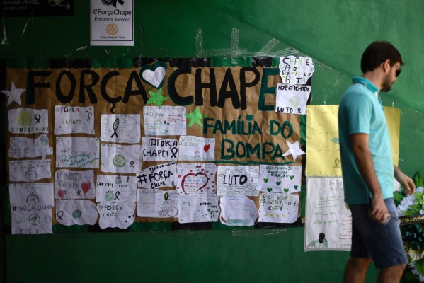 Chapecó se prepara para recibir a los cuerpos de sus jugadores