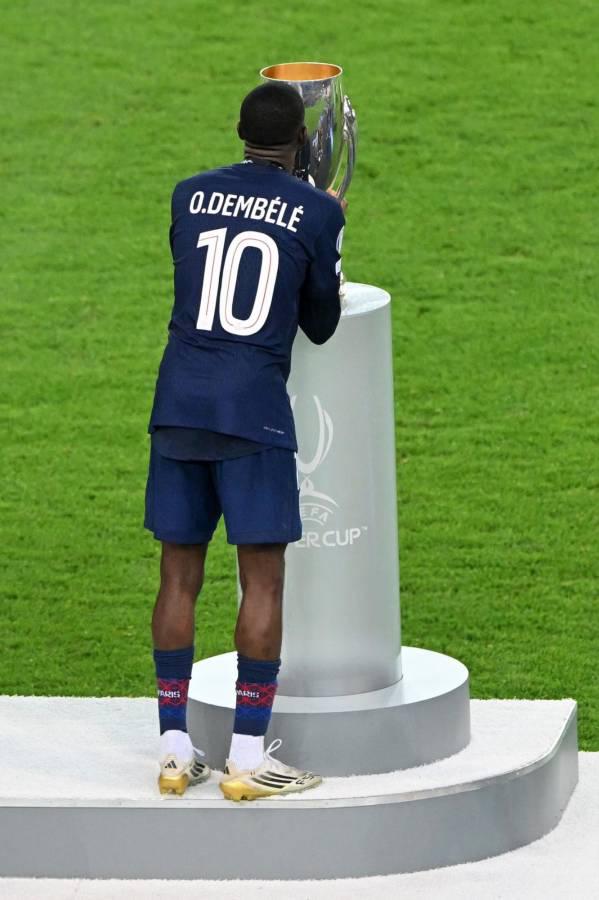 Ganador del Balón de Oro, lo que hizo el reemplazo de Donnarumma y festejo del PSG en Supercopa