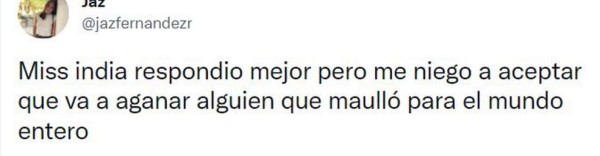 Memes que dejó el 'miau' de Harnaaz Sandhu en ceremonia de Miss Universo