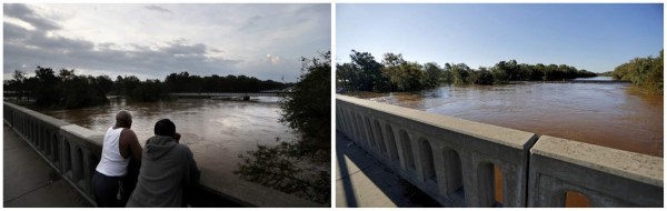 El antes y después del paso de huracán Florence por Carolina del Norte