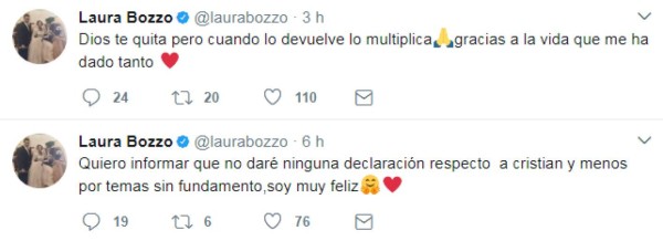 Laura Bozzo se entera de la infidelidad de su novio Cristian en un programa de televisión