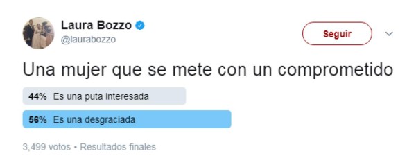 La polémica encuesta de Laura Bozzo en Twitter tras terminar su noviazgo con Cristian Suárez