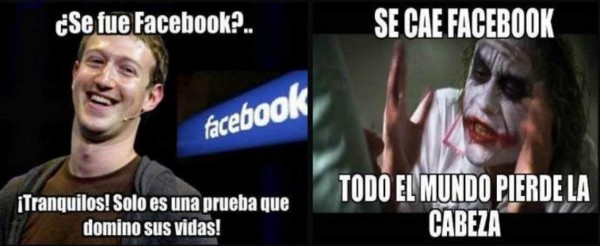 Divertidos memes tras caída de Facebook a nivel mundial
