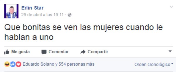 El hondureño Erlin Carranza se vuelve una estrella de Facebook