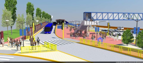 Alcaldía retoma el Trans-450 al recibir área para patio-taller