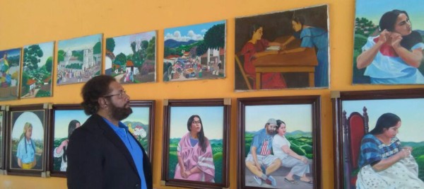 La inspiración del pintor Jesús Valladares Tejeda