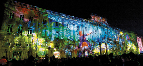 Viste la ciudad de Lyon en diciembre