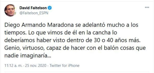 Así informó el mundo la muerte del astro del fútbol Maradona (FOTOS)