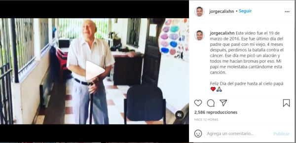 Así celebraron el Día del Padre los políticos, famosos y deportistas hondureños