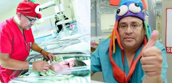 Así era 'Patch Adams' Bustillo, el doctor que conquistó el corazón de los niños hondureños