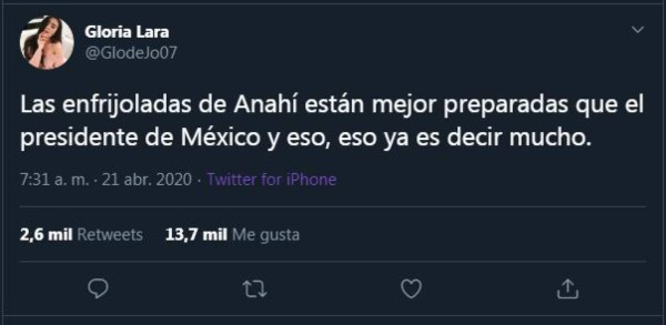 'Síganme para más recetas': Los memes que dejaron las enfrijoladas de Anahí