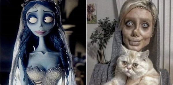 Joven de 19 años se somete a 50 cirugías para parecerse a Angelina Jolie