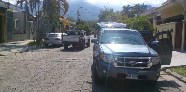 Así quedó la escena de la masacre en Jardines del Valle en SPS