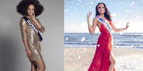Alicia Aylies en una foto de Instagram y, a la derecha, en la foto de 'Paris Match'. Foto polémica.