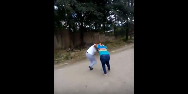 Colegialas de un instituto de Comayagua protagonizan pelea