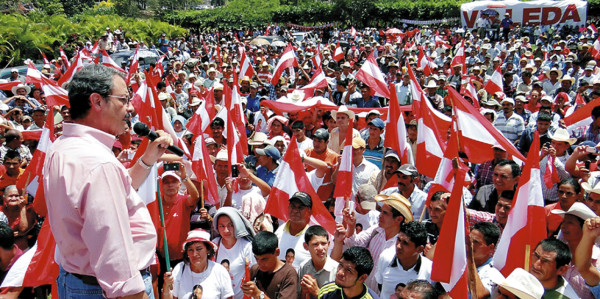 'Miles de hondureños me prestarán su voto”