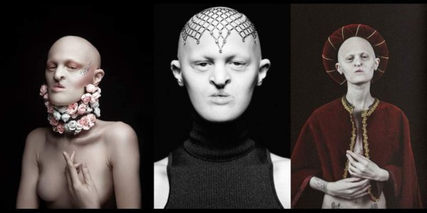 Modelo con inusual apariencia rompe estereotipos de belleza