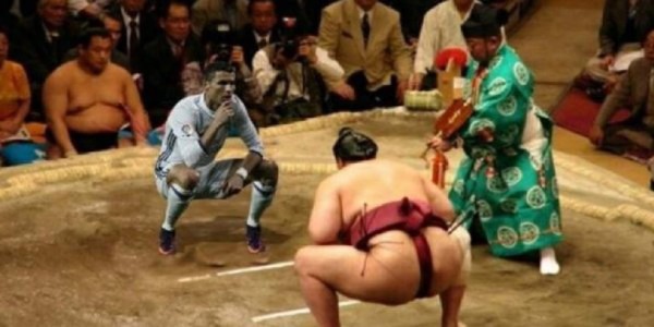 Los memes de la celebración de CR7 en el derbi de Madrid